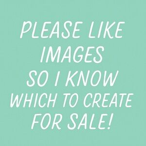 Please “LIKE” my handmade coaster and ornament designs so I know which to make!